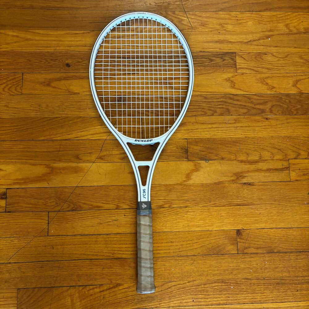 Dunlop SC95 Ceramic L4 Grip White Tennis Racquet